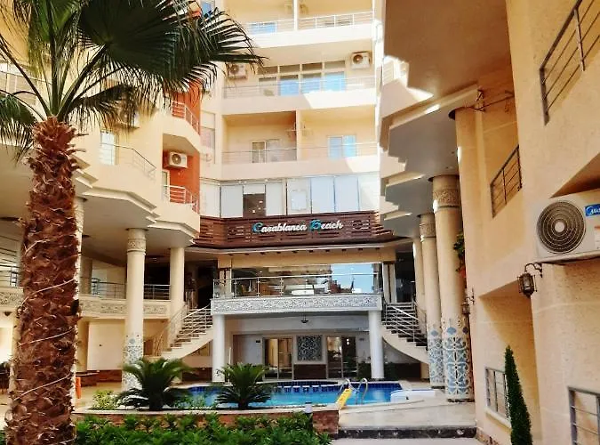 Studio Flat With Balcony, Free Access To Beach And Pools At Casablanca Beach Gurdaka